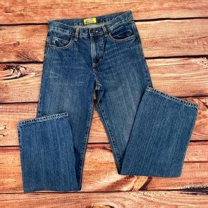 OLD NAVY JEANS BOYS SIZE 16 BOOTCUT SEMI EVASE ADJUSTABLE WAIST